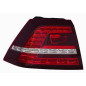 FANALE POSTERIORE DESTRO CON PORTALAMPADA BIANCOROSSO LED VOLKSWAGEN GOLF VII 5G1 20132016