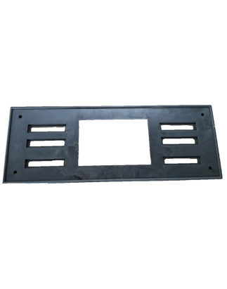 PORTATARGA ANTERIORE PLASTICA PUBBLICIZZABILE