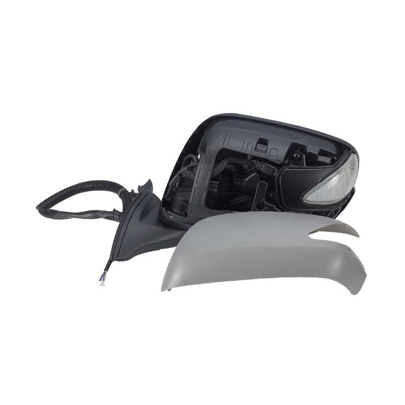 RETROVISORE ELETTRICO DESTRO 7 PIN CON PRIMER VETRO CONVESSO RICHIUDIBILE ELETTRICAMENTE CON FANALINO INTEGRATO HONDA JAZZ GEGG