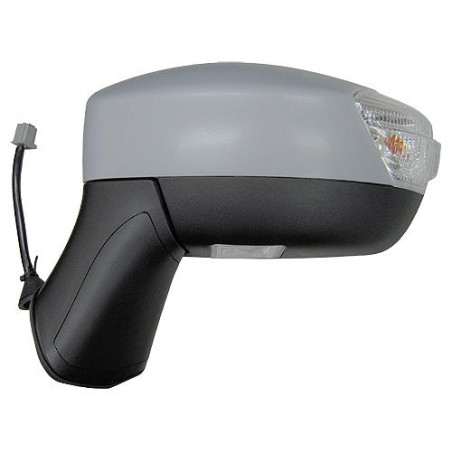 RETROVISORE ELETTRICO DESTRO CON PRIMER TERMICO ASFERICO RICHIUDIBILE ELETTRICAMENTE CON FANALINO INTEGRATO CON LUCE DI CORTESI