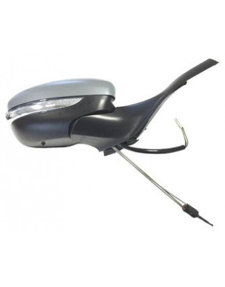 RETROVISORE MECCANICO SINISTRO CON PRIMER VETRO CONVESSO CON FANALINO INTEGRATO PEUGEOT 2008 I CU 20132016, PEUGEOT 2008 I CU 2