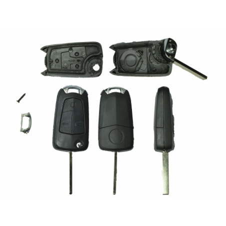 GUSCIO CHIAVE NERO 3 TASTI: TASTO APERTURA TASTO CHIUSURA TASTO PORTELLONE LAMA HU100 OPEL VECTRA B J96 19961998      , OPEL VE