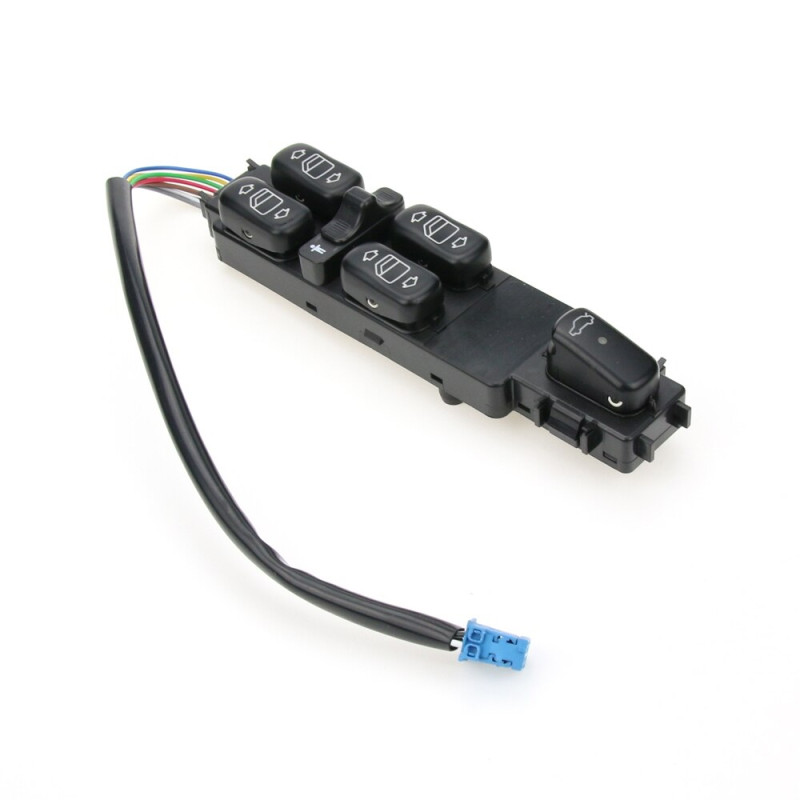 BLOCCO COMANDI ALZACRISTALLI ANTERIORE PORTA ANTERIORE SINISTRA 8 PIN 4 INTERRUTTORI MERCEDES-BENZ S CLASS W220 19982005