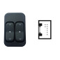 BLOCCO COMANDI ALZACRISTALLI ANTERIORE PORTA ANTERIORE SINISTRA 8 PIN 2 INTERRUTTORI OPEL ASTRA G T98F35 19982004, OPEL COMBO T