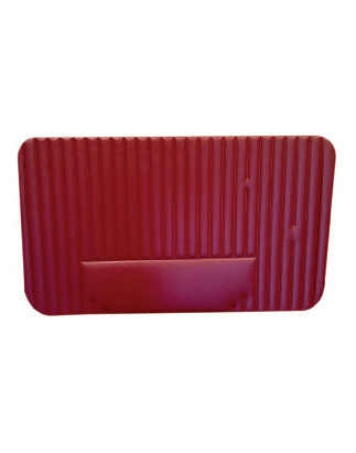 COPPIA PANNELLI PORTA IN FINTA PELLE BORDEAUX SCURO FIAT 500 L