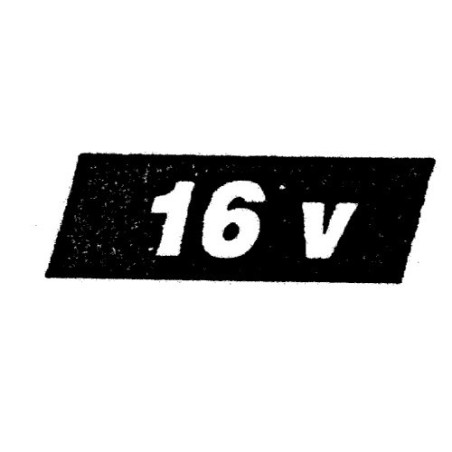 SCRITTA LAT FIAT TIPO 16V