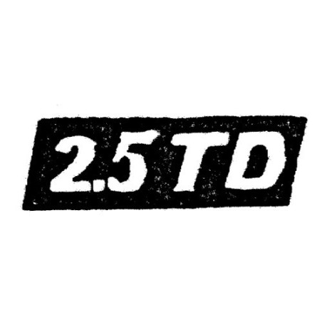 SCRITTA LATFIAT CROMA 25 TD