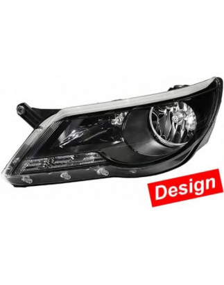 SET PROIETT NERO VW TIGUAN 07