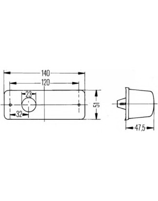 INDICATORE DIREZIONE DX 12 O 24V