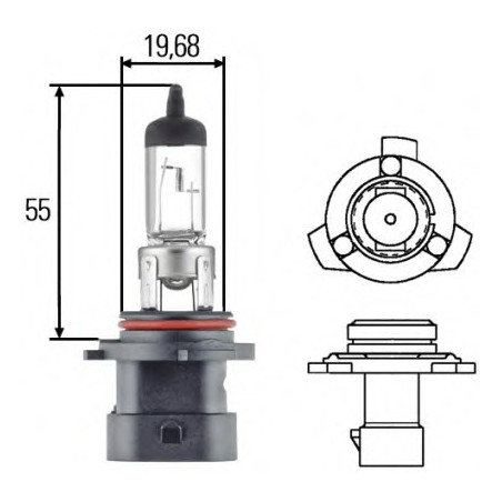 HB4A 9006XS 12V 51W STANDARD