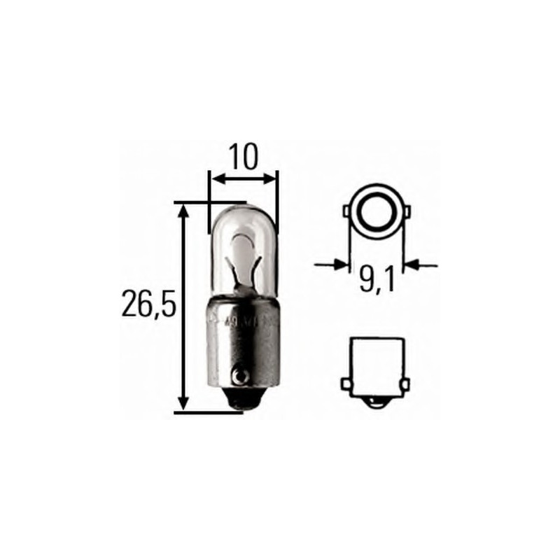 LAMPADINA XENO 28V 7,5 W