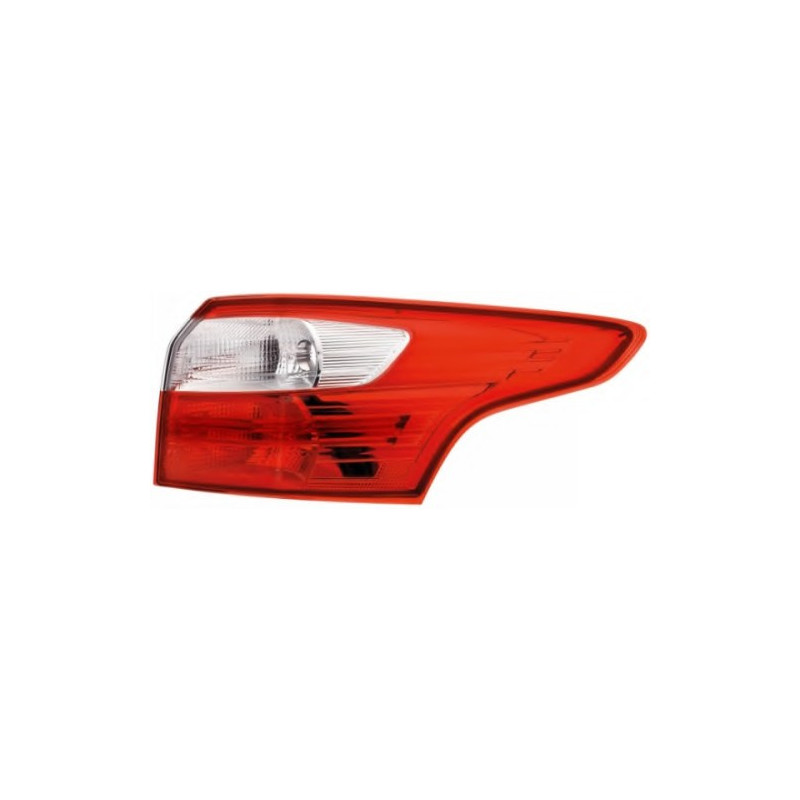 FANALE PDX EST BIANCO ROSSO A LED FORD FOCUS SW 0111