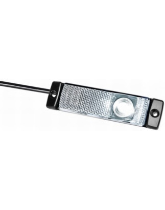 LUCE DI POSIZ 1 LED BIANCO 24VQL CAVO 500 MM