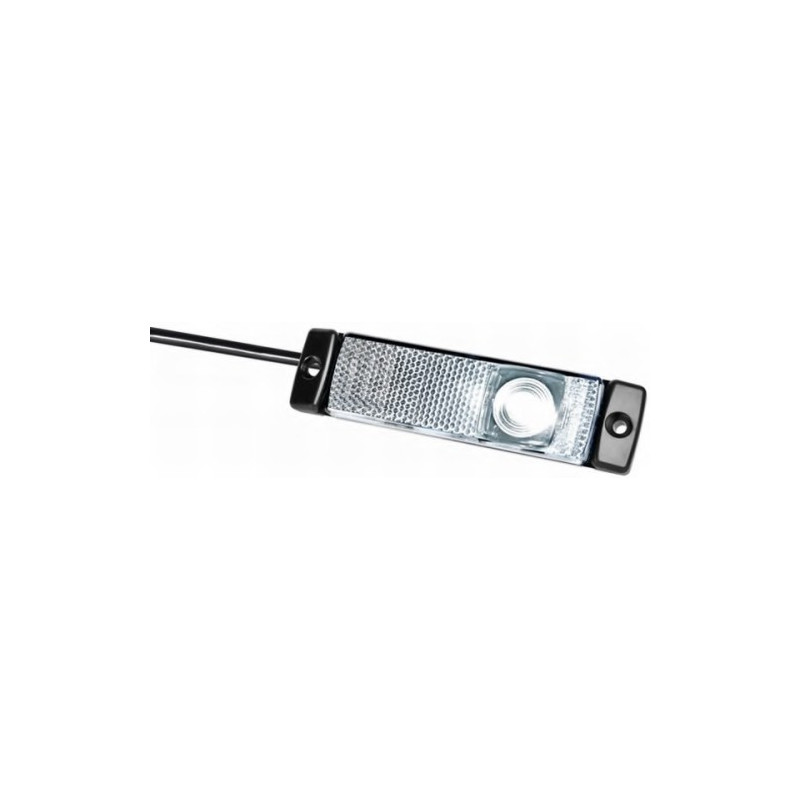 LUCE DI POSIZ 1 LED BIANCO 24VQL CAVO 500 MM