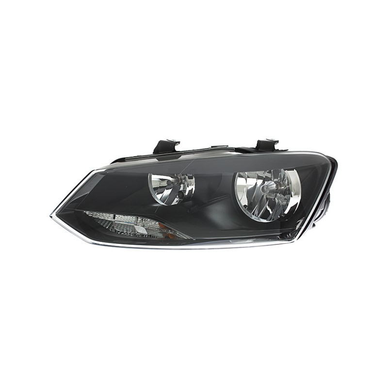 FARO DX 2H7 CMOT EL VW POLO 0909 MASCHERINA NERA
