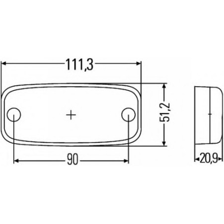 SIDE-MARKER LED 24V EX 963639011