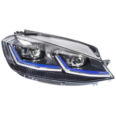 FARO DX FULL LED FBL CCORN DRL BLU VW GOLF 7 1116 GTE