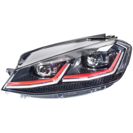 FARO SX FULL LED FBL CCORN DRL ROSSA VW GOLF 7 1116 GTI