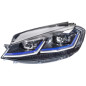 FARO SX FULL LED FBL CCORN DRL BLU VW GOLF 7 1116 GTE
