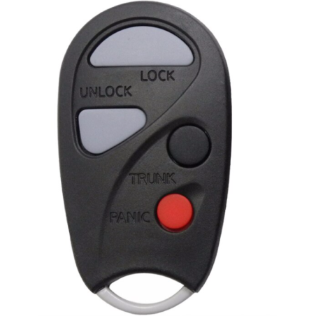 GUSCIO CHIAVE 3+1 TASTI: TASTO APERTURA TASTO CHIUSURA TASTO PORTELLONE TASTO PANIC NISSAN MAXIMA QX 1995
