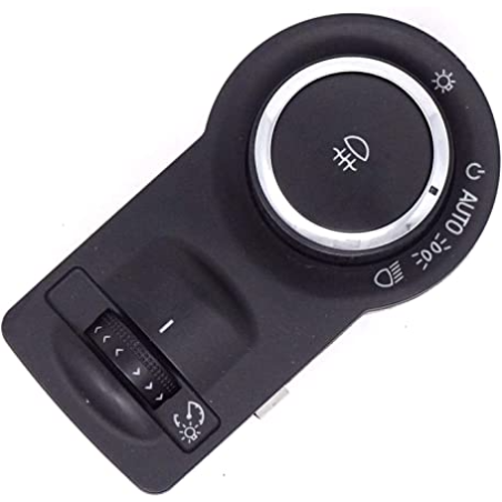 BLOCCO COMANDI PROIETTORI 7 PIN FUNZIONE AUTO CON CROMATURA OPEL ASTRA J 3DGTC P10 2011, OPEL ASTRA J 4D P10 2013, OPEL ASTRA J