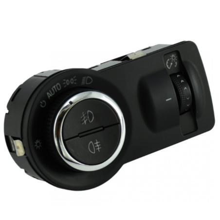 BLOCCO COMANDI PROIETTORI 7 PIN FUNZIONE AUTO CON CROMATURA OPEL ASTRA J 3DGTC P10 2011          , OPEL ASTRA J 5DSW P10 201020