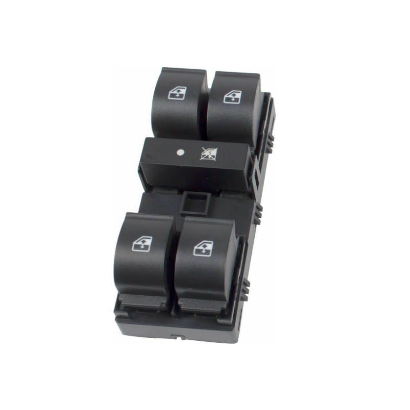 BLOCCO COMANDI ALZACRISTALLI PORTA ANTERIORE SINISTRA 12 PIN 4 INTERRUTTORI CON CONNETTORE VERDE CON CHIUSURA CENTRALIZZATA FIA