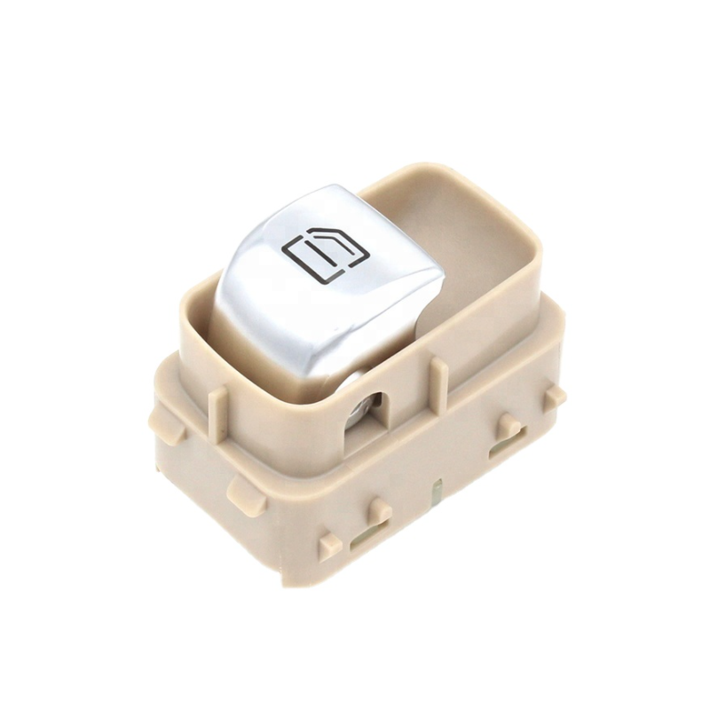 BLOCCO COMANDI ALZACRISTALLI PORTA POSTERIORE DESTRASINISTRA PORTA ANTERIORE DESTRA 4 PIN 1 INTERRUTTORI BASE BEIGE MERCEDES-BE