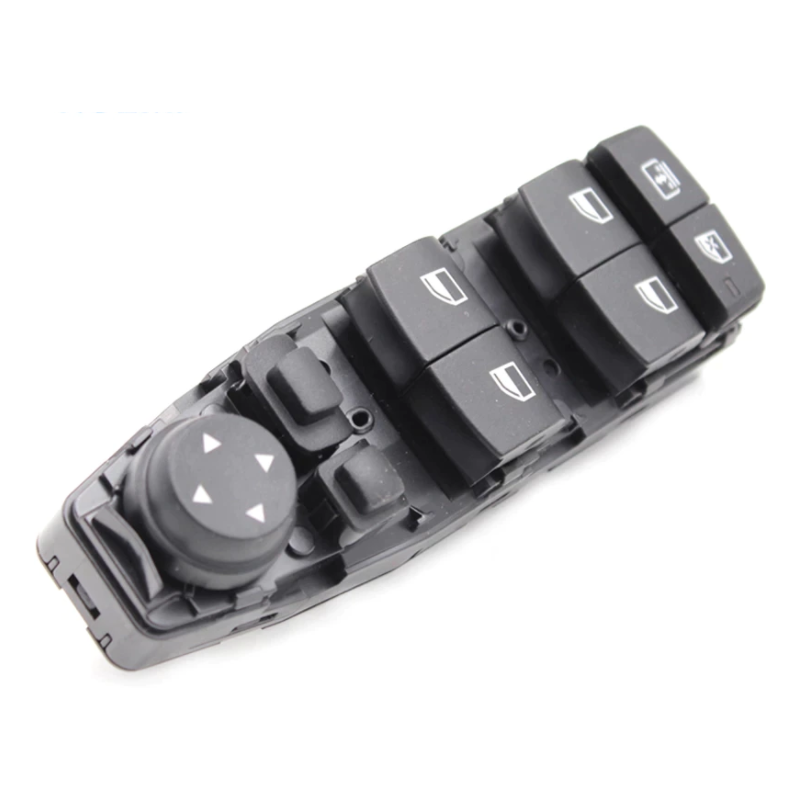 BLOCCO COMANDI ALZACRISTALLIRETROVISORI PORTA ANTERIORE SINISTRA 6 PIN 4 INTERRUTTORI FUNZIONE TENDINE PARASOLE BLOCCO FINESTRI