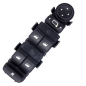 BLOCCO COMANDI ALZACRISTALLIRETROVISORI PORTA ANTERIORE SINISTRA 9 PIN 4 INTERRUTTORI BLOCCO FINESTRINI CITROEN C5 DEDC 2001200