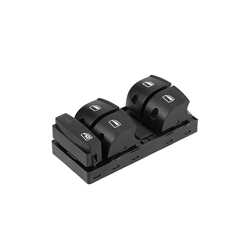 BLOCCO COMANDI PORTA ANTERIORE SINISTRA 10 PIN 4 INTERRUTTORI BLOCCO FINESTRINI SKODA FABIA NJ3 20142018      , SKODA FABIA NJ3