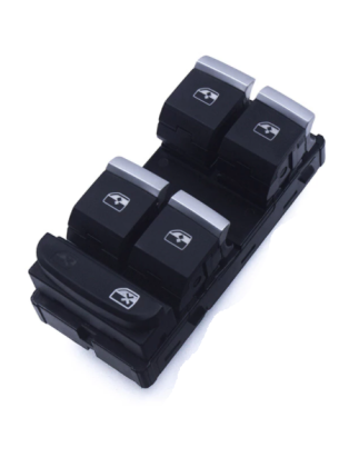 BLOCCO COMANDI PORTA ANTERIORE SINISTRA 10 PIN 4 INTERRUTTORI CON CROMATURA BLOCCO FINESTRINI AUDI A4 8W28WC8W58WD 20152018    