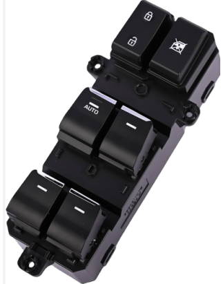 BLOCCO COMANDI 4 INTERRUTTORI CON CROMATURA FUNZIONE AUTO CON CHIUSURA CENTRALIZZATA BLOCCO FINESTRINI HYUNDAI TUCSON II TLTLE 