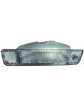 FANALE ANTERIORE SINISTRO BIANCO SENZA PORTALAMPADA MODELLO PARAURTI LANCIA DELTA 836 19932000