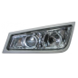 FENDINEBBIA DESTRO H3,H7 CON CORNICE GRIGIA CON PARABOLA CROMATA VOLVO TRUCK FH16 20082013