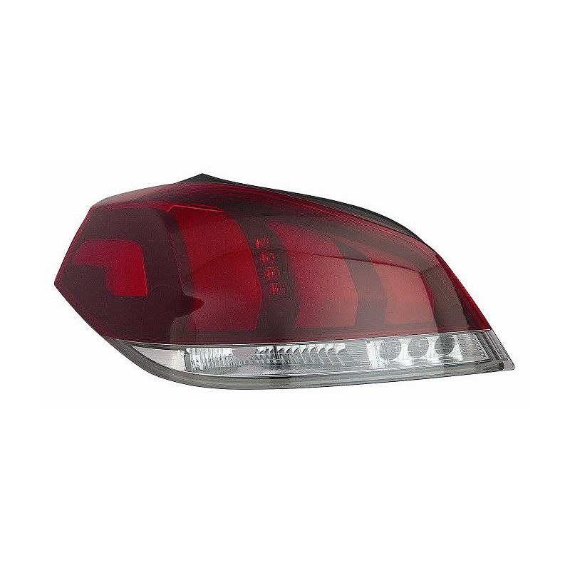FANALE POSTERIORE DESTRO BIANCO - ROSSO PY21W SENZA PORTALAMPADA PEUGEOT 508 I 8D 20152018