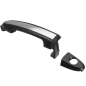 MANIGLIA ESTERNA CFORO CON INSERTI CROMATI ANTERIORE SINISTRO CON PRIMER HYUNDAI SANTA FE CM 20052009, HYUNDAI SANTA FE CM 2009