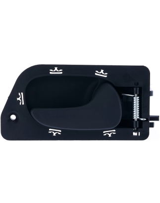 MANIGLIA INTERNA NERA ANTERIOREPOSTERIORE DESTRO RENAULT LAGUNA B56556 19941998      , RENAULT LAGUNA B56556 19982000