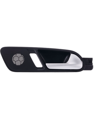 MANIGLIA INTERNA CFORO PULSANTE NERA CLEVA ARGENTO POSTERIORE SINISTRO VOLKSWAGEN TIGUAN 5N 20072011
