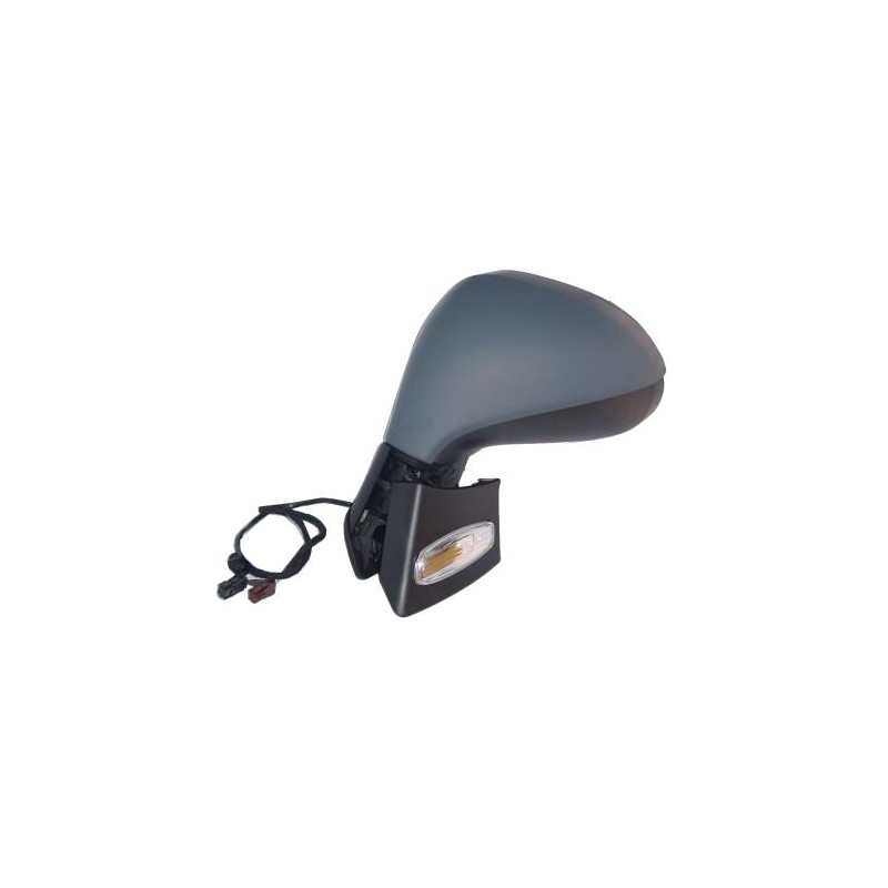 RETROVISORE ELETTRICO SINISTRO CON PRIMER TERMICO VETRO CONVESSO RICHIUDIBILE ELETTRICAMENTE PEUGEOT 207 WDWAWC 20062014
