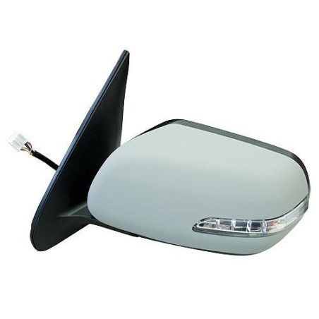 RETROVISORE ELETTRICO DESTRO 7 PIN CON PRIMER TERMICO VETRO CONVESSO CON FANALINO INTEGRATO SUZUKI GRAND VITARA GTTETD 20062015