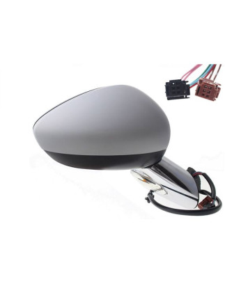RETROVISORE ELETTRICO DESTRO 7 PIN BASE CROMATA CON PRIMER CON FANALINO INTEGRATO CON SONDA CITROEN C3 FCFN 20022010, CITROEN C