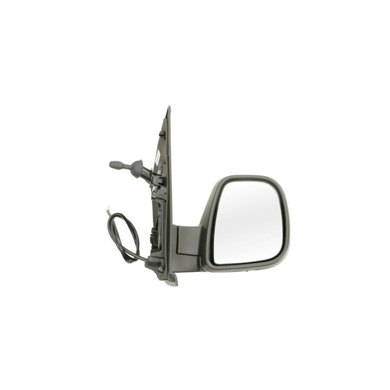 RETROVISORE MECCANICO DESTRO 2 PIN NERO VETRO CONVESSO CON SONDA CITROEN JUMPYSPACE TOURER V 2016, FIAT SCUDO 20222025, OPEL VI