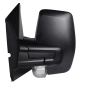 RETROVISORE MANUALE DESTRO NERO 2 PIN VETRO CONVESSO CON FANALINO INTEGRATO FORD TRANSITTOURNEO CUSTOM FYFZF3 20182023