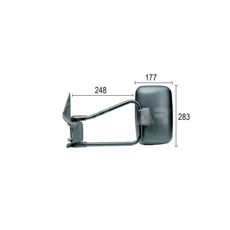 RETROVISORE MANUALE SINISTRO MERCEDES-BENZ SPRINTER 2 6 1995-2006 W901W905 20081941      , VOLKSWAGEN LT 2D 19982006
