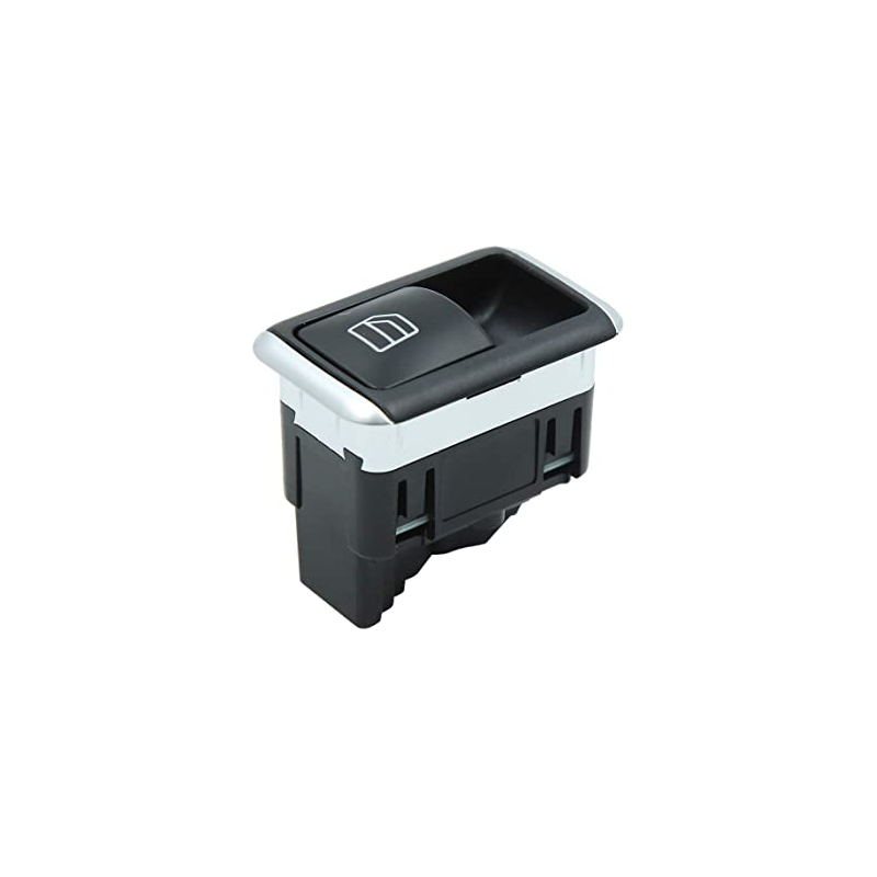 PULSANTIERA ALZACRISTALLI PORTA ANTERIORE DESTRA 4 PIN 1 INTERRUTTORI CON CROMATURA MERCEDES-BENZ A CLASS W176 20122015, MERCED