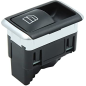 PULSANTIERA ALZACRISTALLI PORTA ANTERIORE DESTRA 4 PIN 1 INTERRUTTORI CON CROMATURA MERCEDES-BENZ A CLASS W176 20122015, MERCED