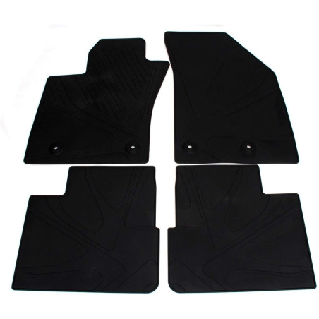 SERIE TAPPETI FIAT TIPO 2015 4 PIN IN GOMMA ORIGINALI