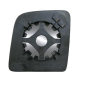 VETRO CON PIASTRA DESTRO CROMATO CONVESSO FORD TRANSIT CONNECT P64P70P80 20032010, FORD TRANSIT CONNECT P64P70P80 20102013