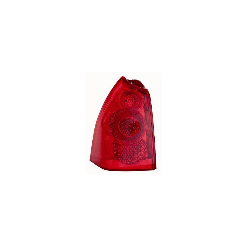 FANALE POSTERIORE DESTRO SENZA PORTALAMPADA PEUGEOT 307 3A3C 20052007